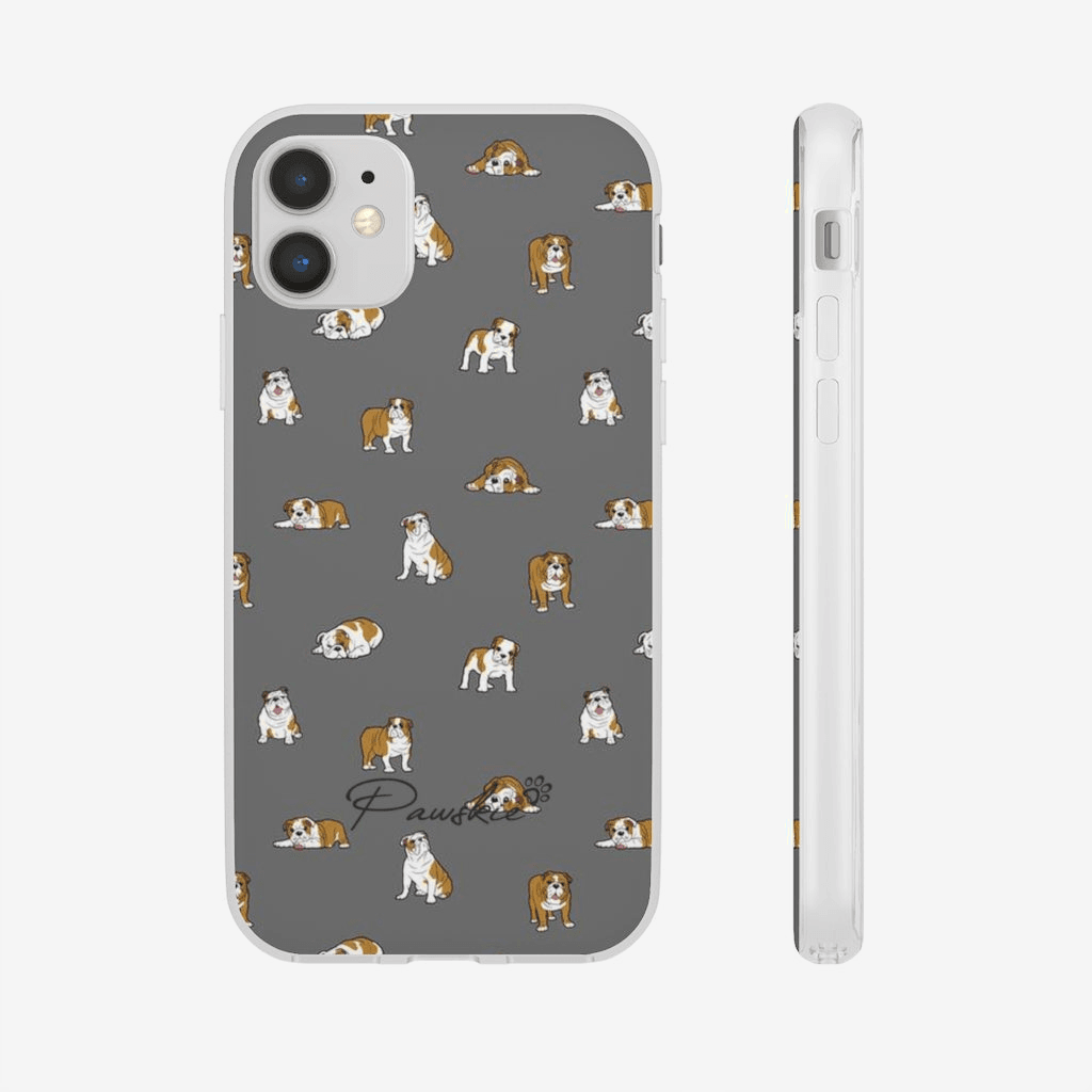 English Bulldog - Flexi Phone Case – Leruel