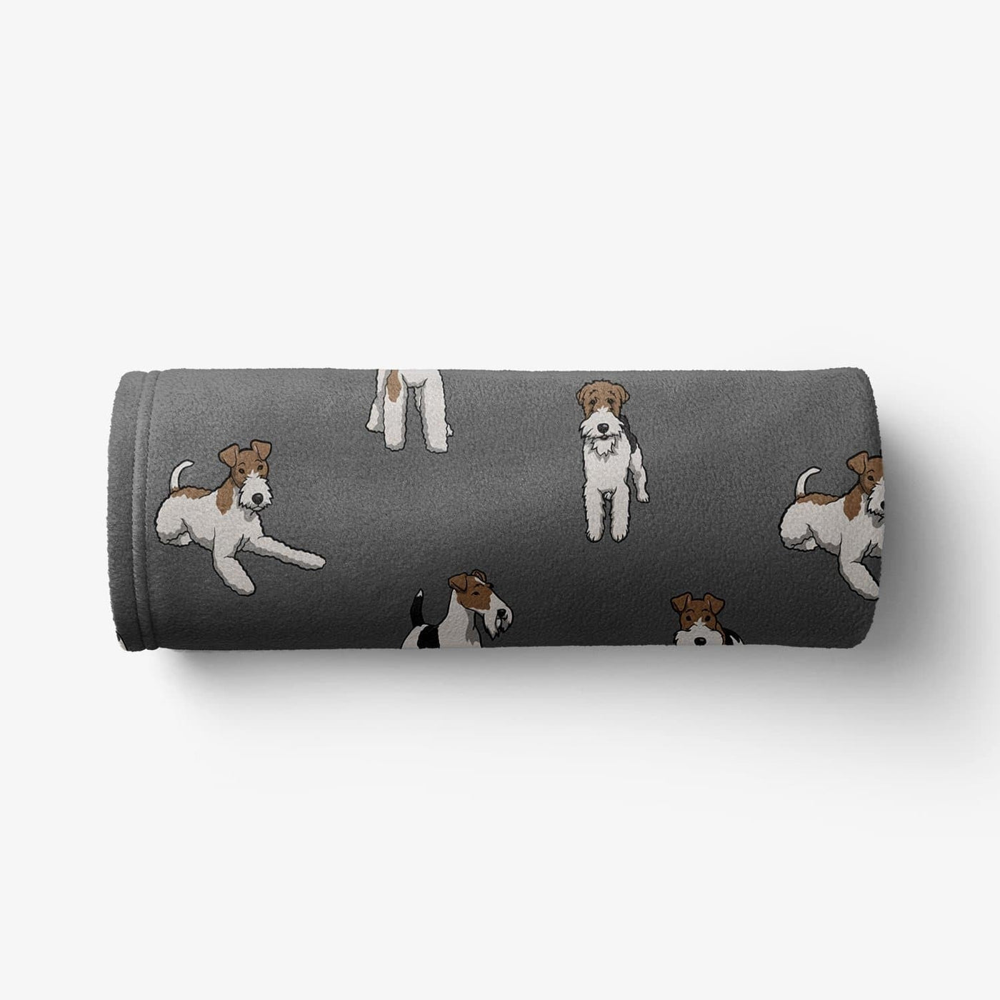 Fox Terrier - Comfy Fleece Blanket