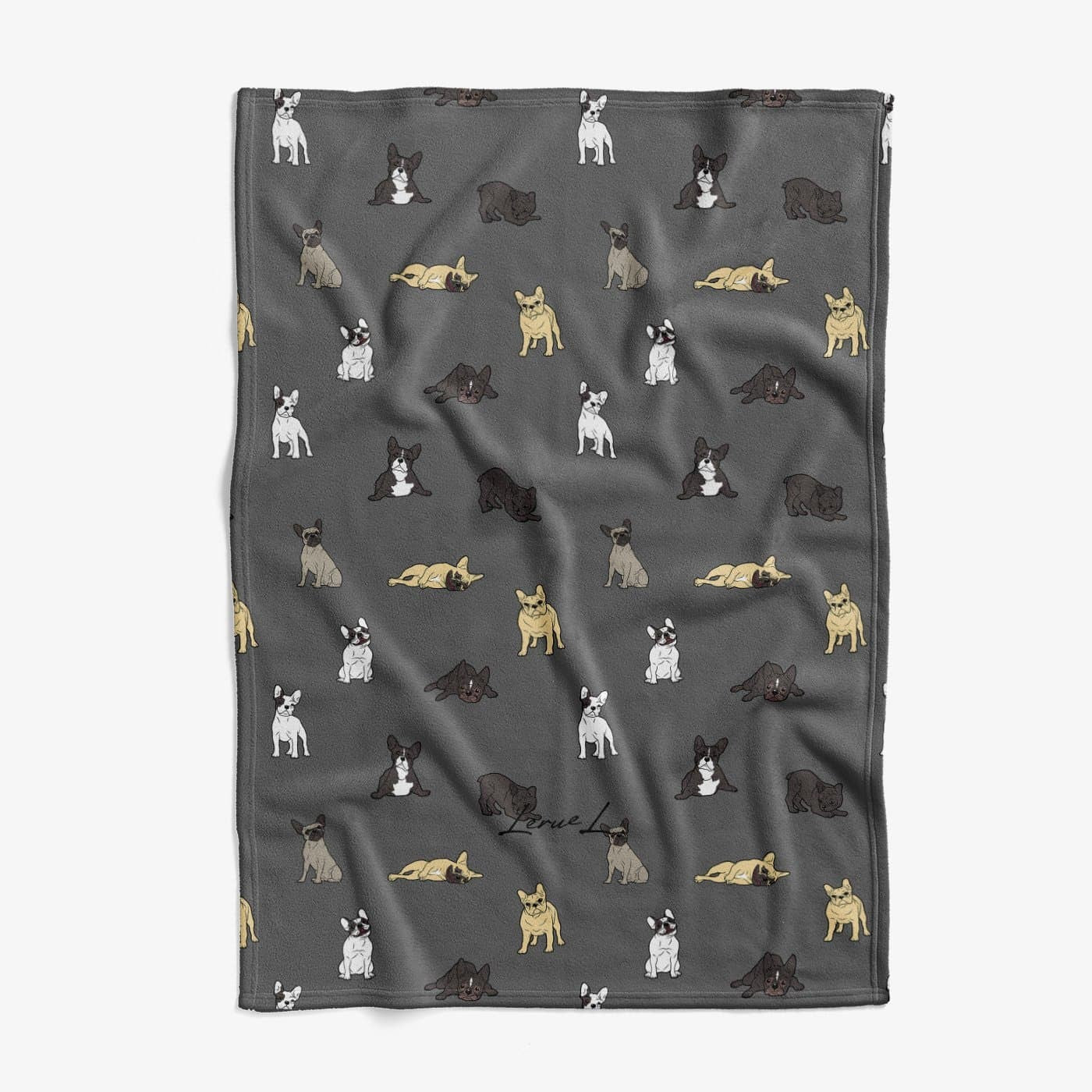 French Bulldog - Comfy Fleece Blanket