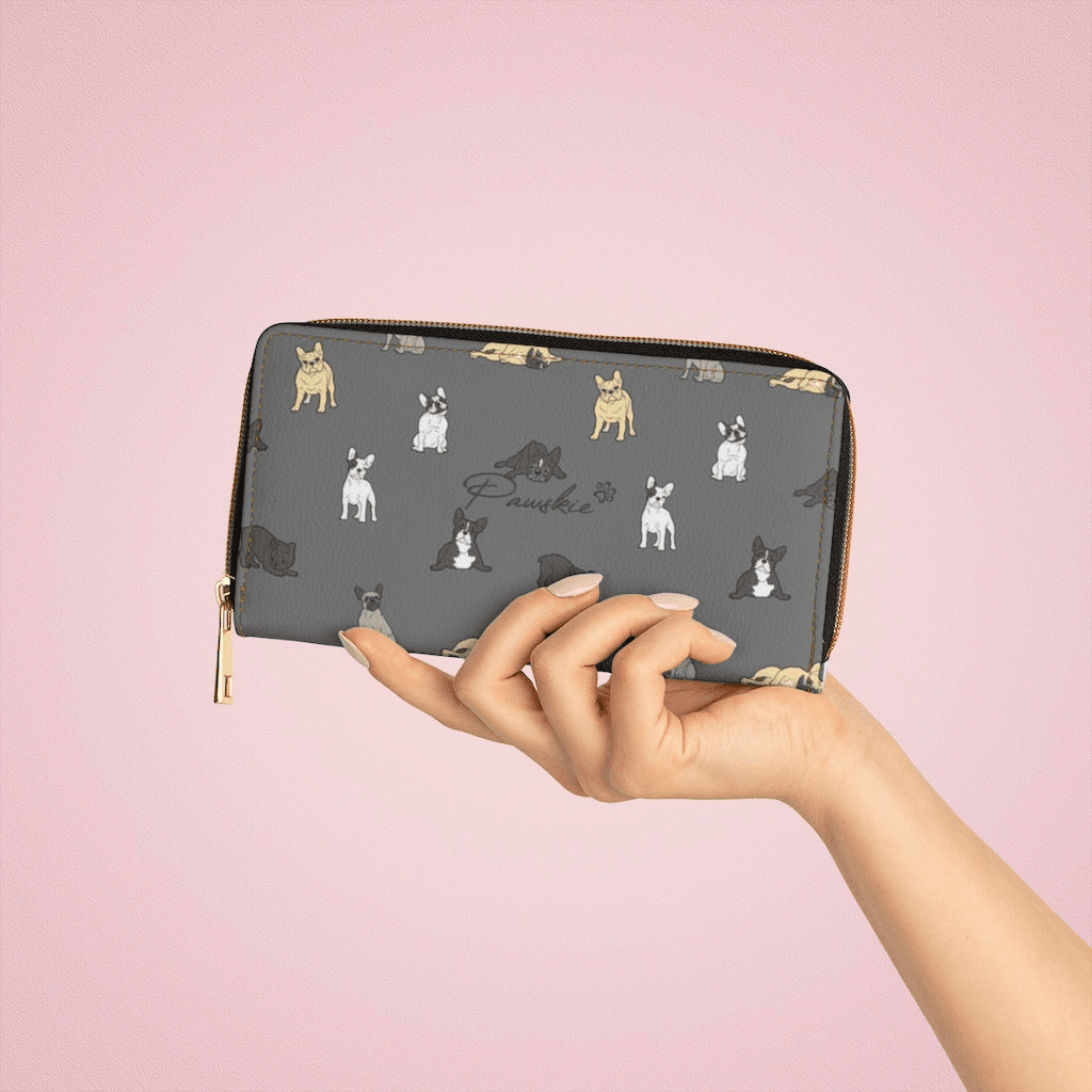 French Bulldog - Zipper Wallet