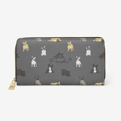 French Bulldog - Zipper Wallet