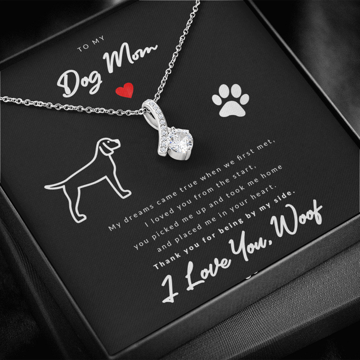 From Dog to Mom (Dalmatian) - Beauty Drop Necklace