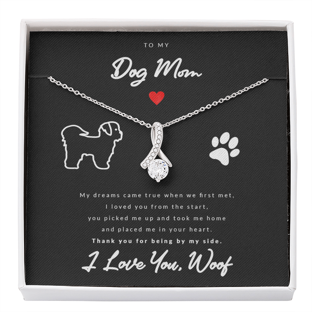 From Dog to Mom (Havanese) - Beauty Drop Necklace