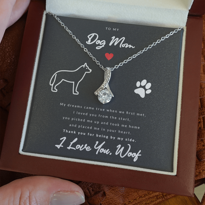 From Dog to Mom (Husky) - Beauty Drop Necklace