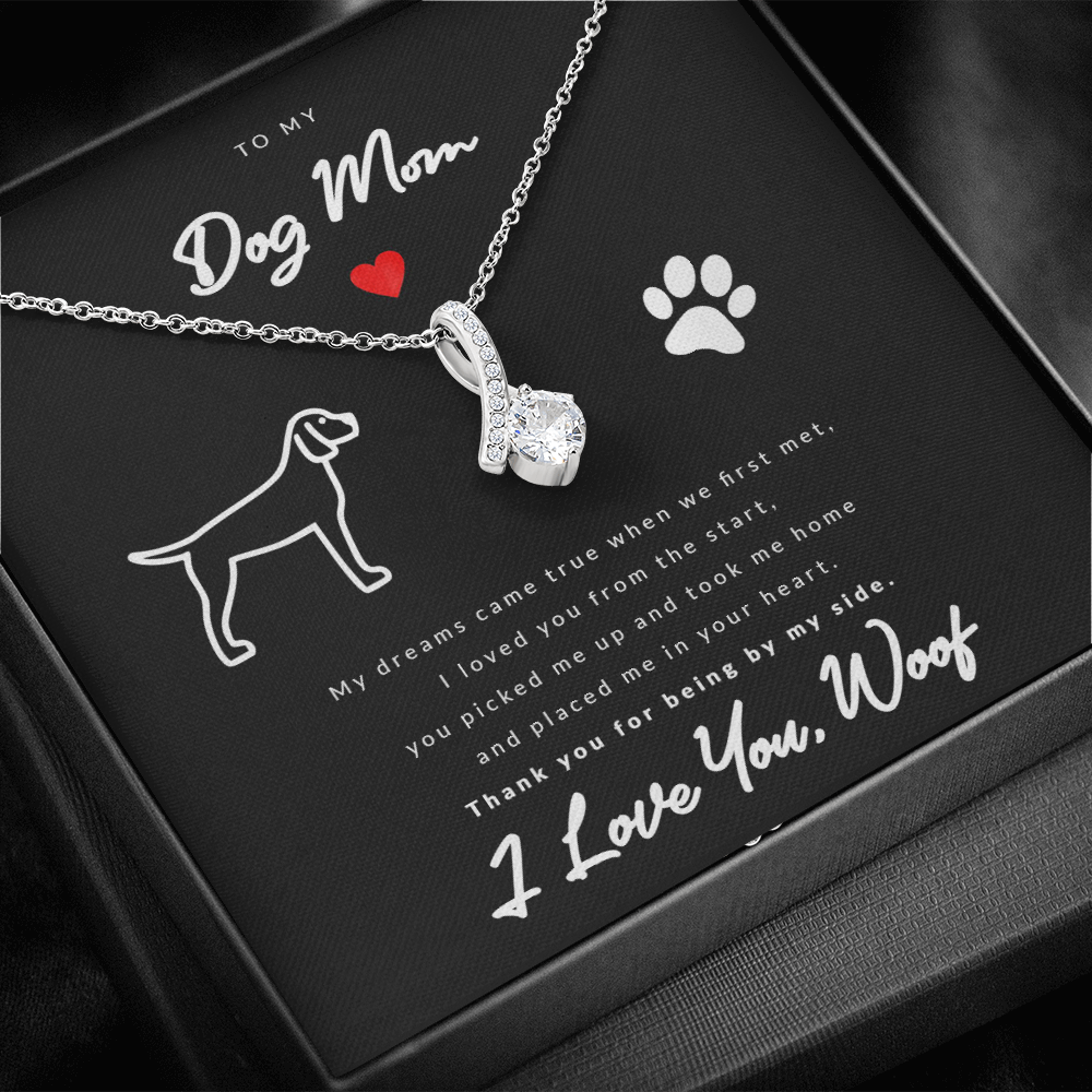 From Dog to Mom (Pointer) - Beauty Drop Necklace