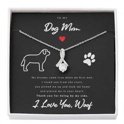 From Dog to Mom (St Bernard) - Beauty Drop Necklace