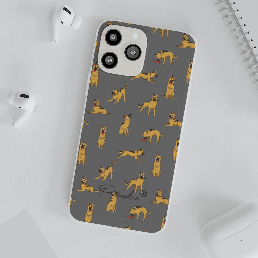 German Shepherd - Flexi Phone Case