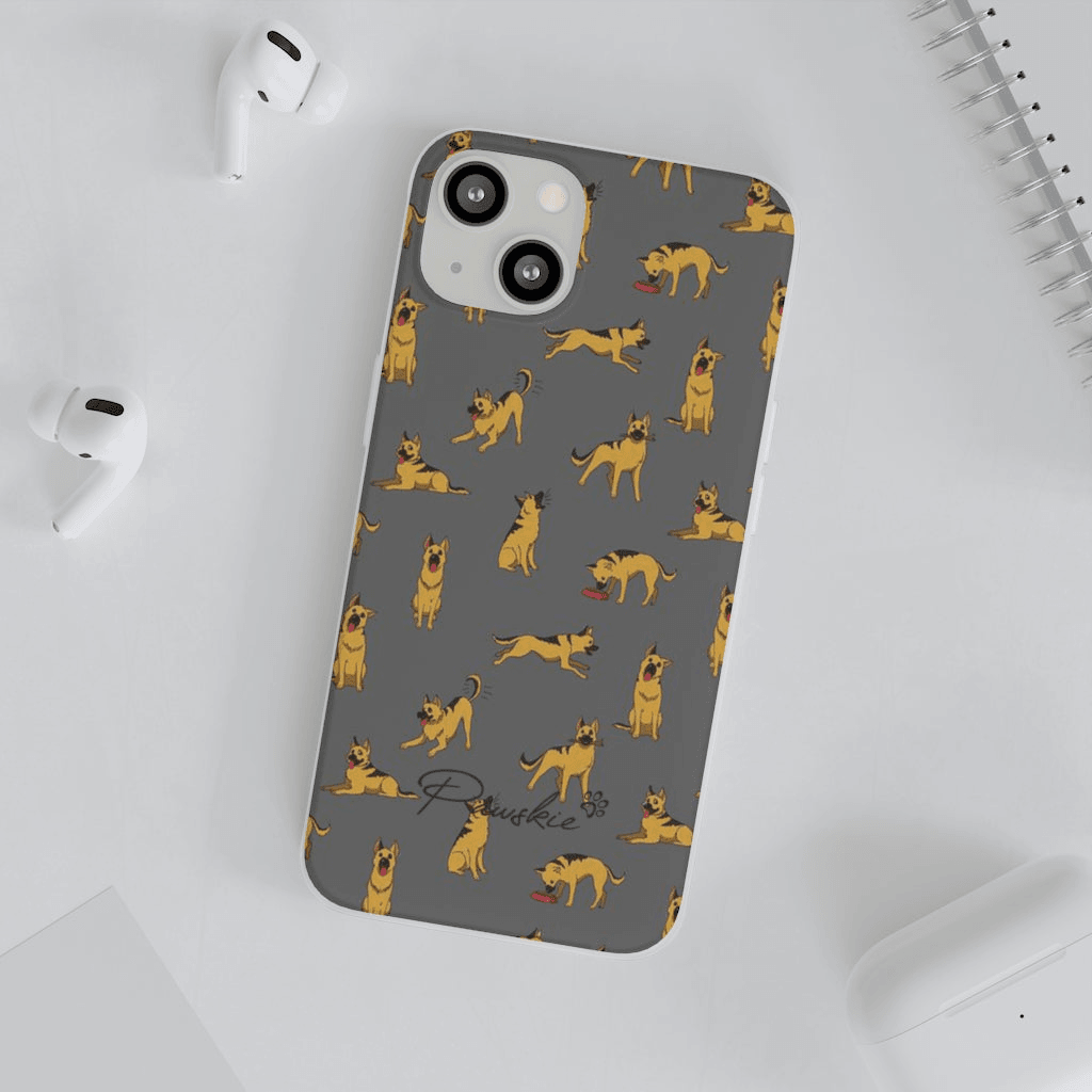 German Shepherd - Flexi Phone Case