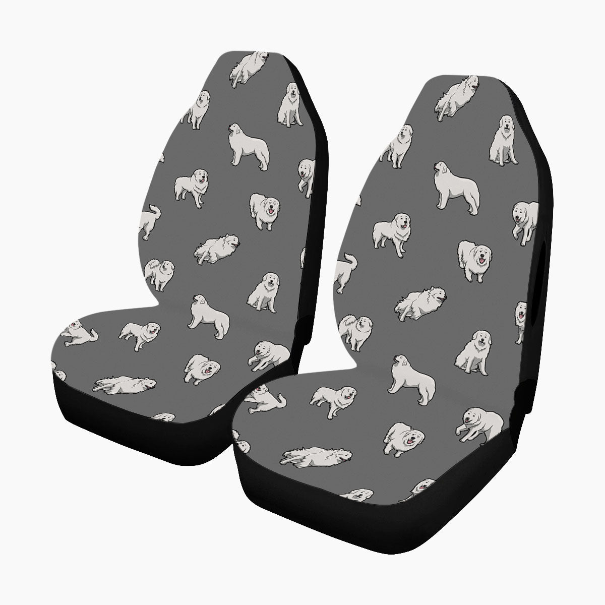 Great Pyrenees - Pair of Car Seat Covers