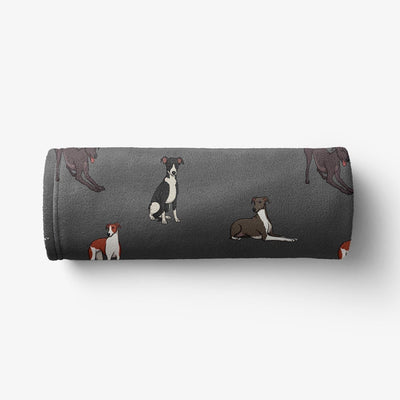 Greyhound - Comfy Fleece Blanket