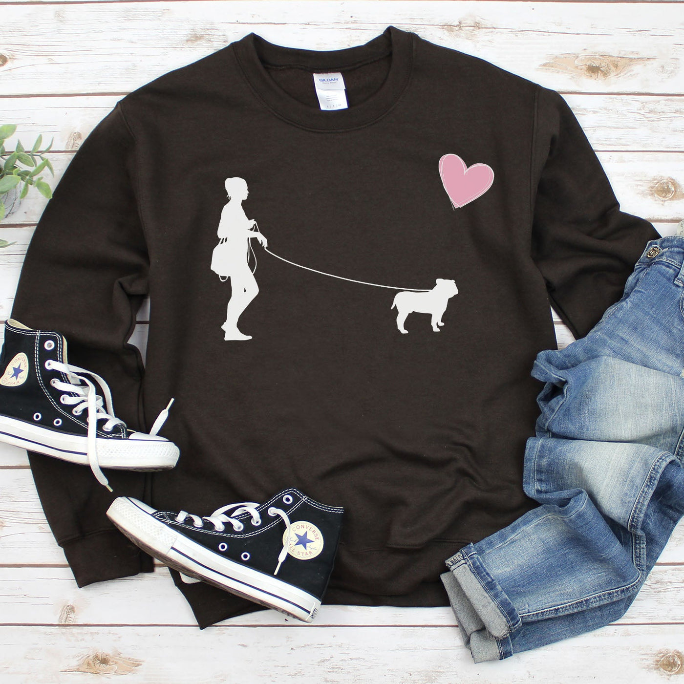Love My English Bulldog - Pullover