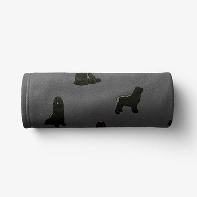 Newfoundland Dog - Comfy Fleece Blanket