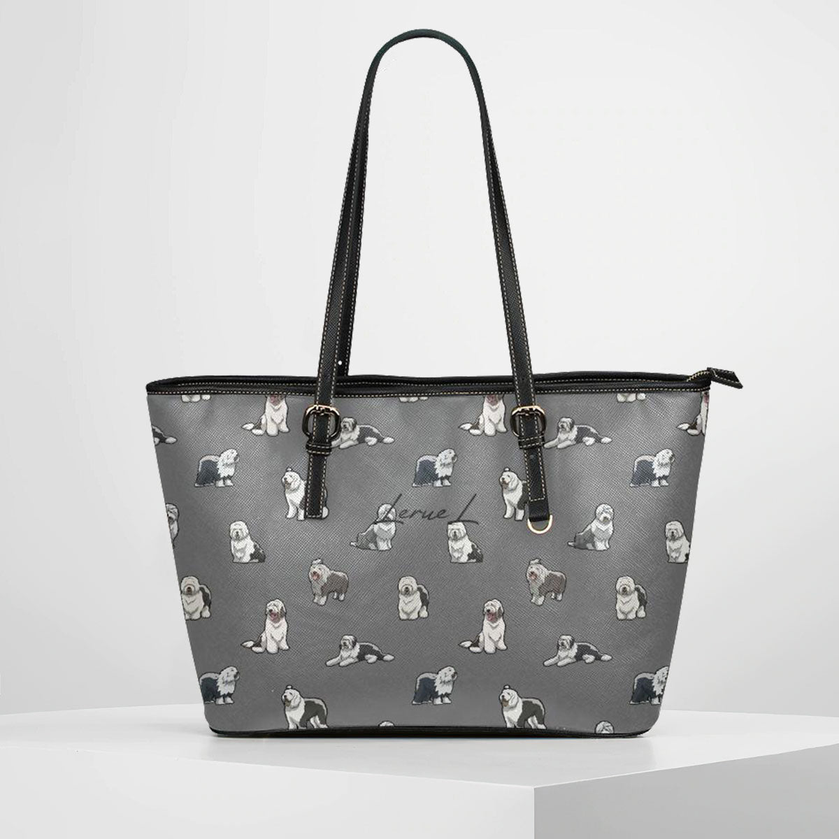 Old English Sheepdog - Designer Handbag