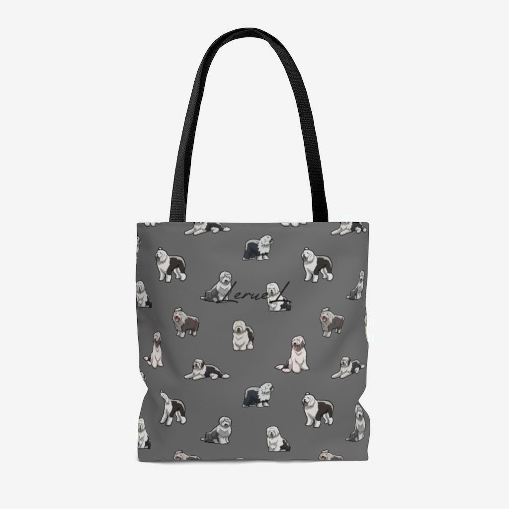 Old English Sheepdog - Designer Tote Bag