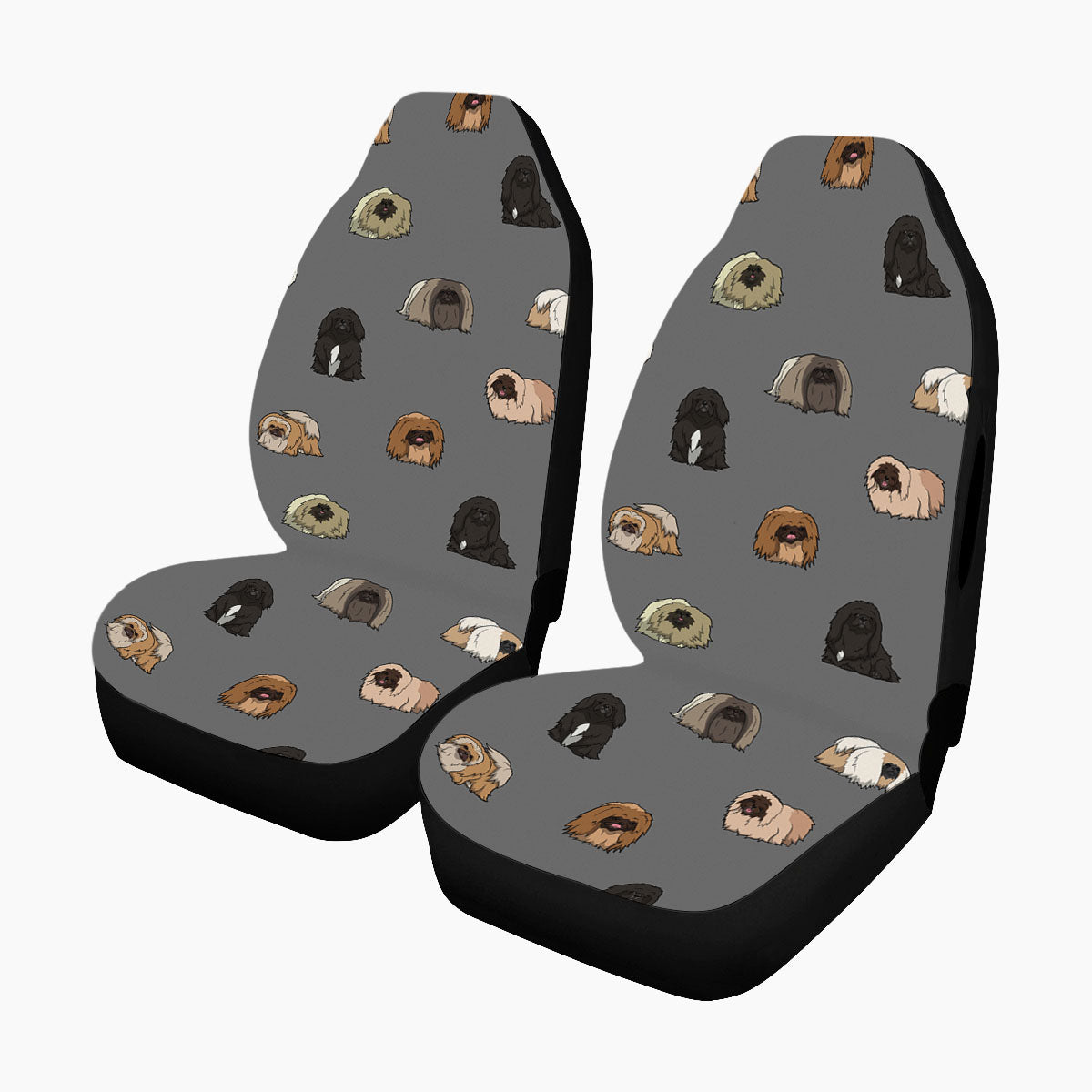 Pekingese - Pair of Car Seat Covers