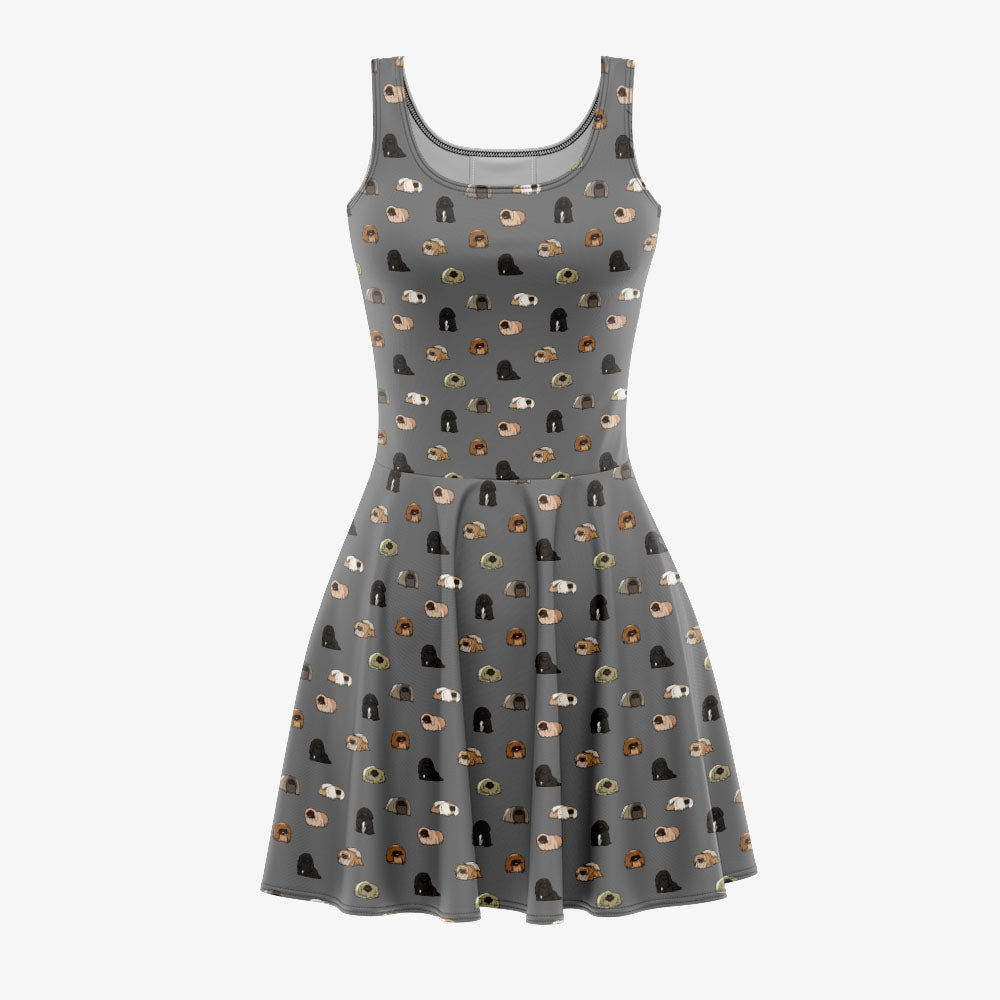 Pekingese - Skater Dress