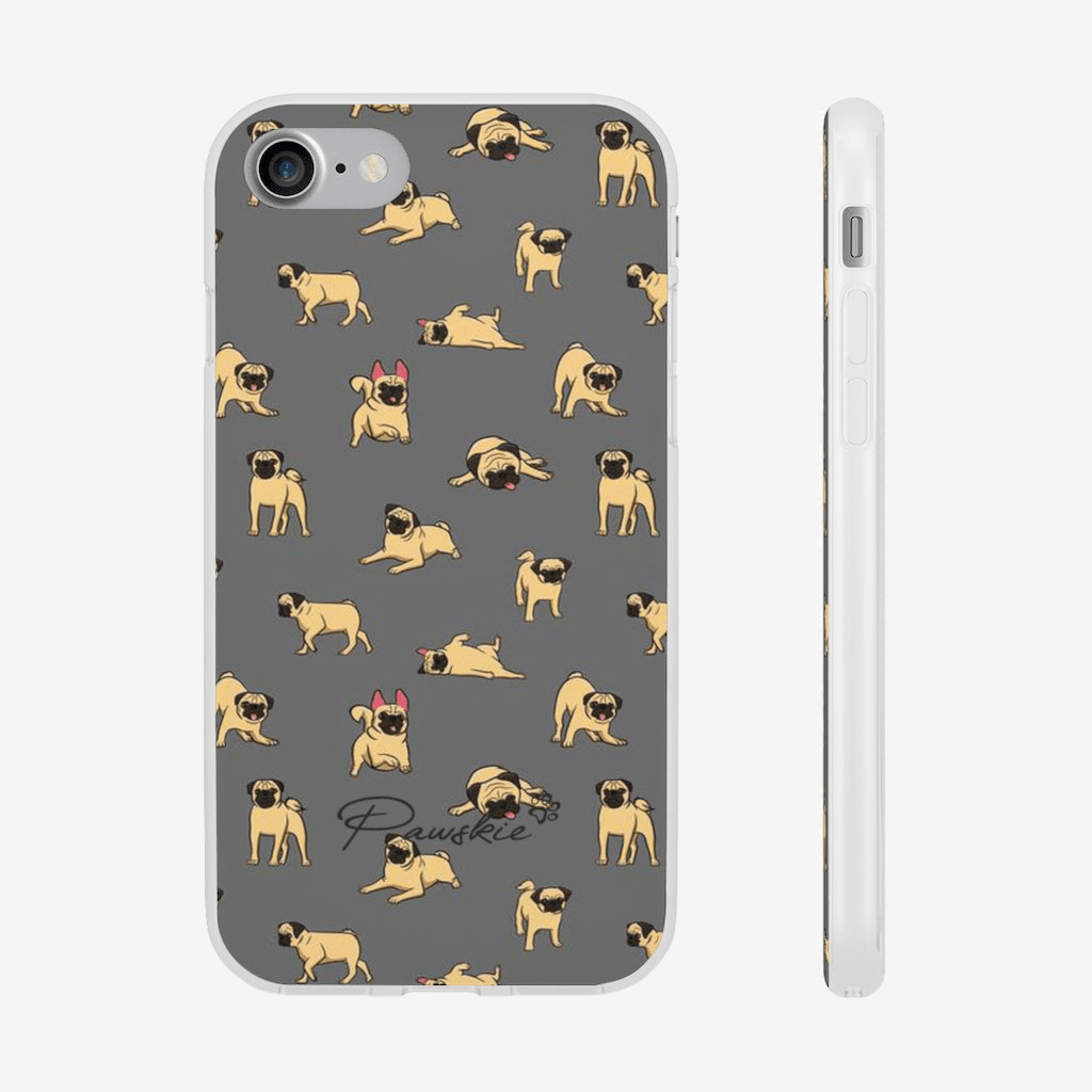 Pug - Flexi Phone Case