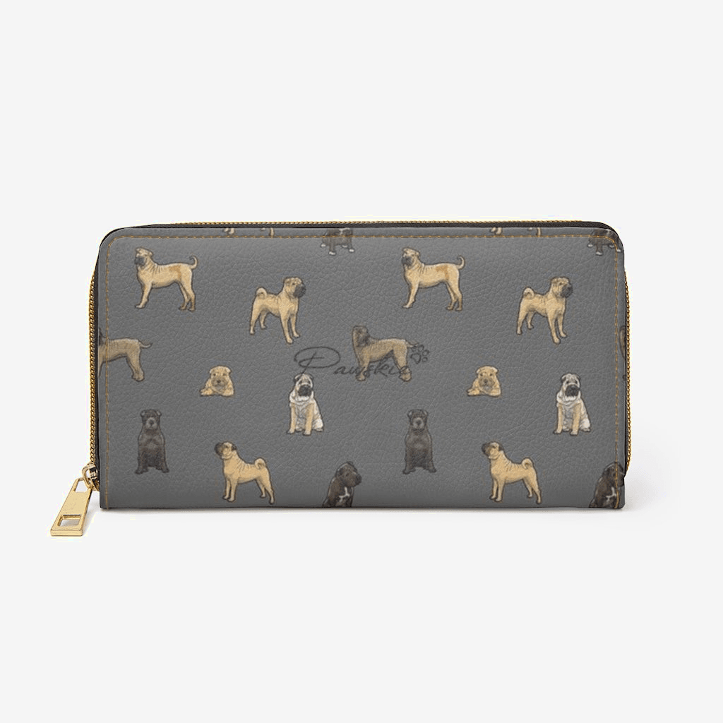 Shar Pei - Zipper Wallet