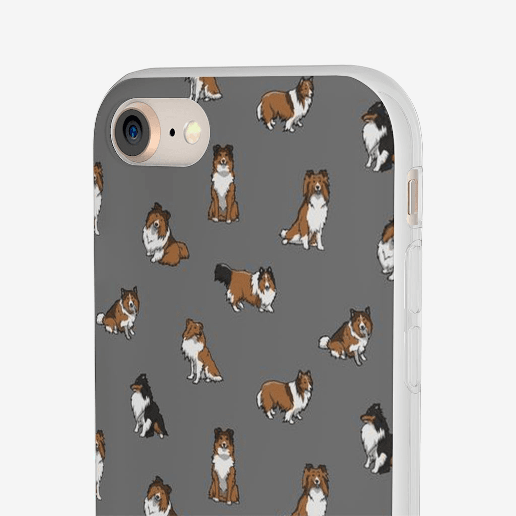 Shetland Sheep Dog - Flexi Phone Case