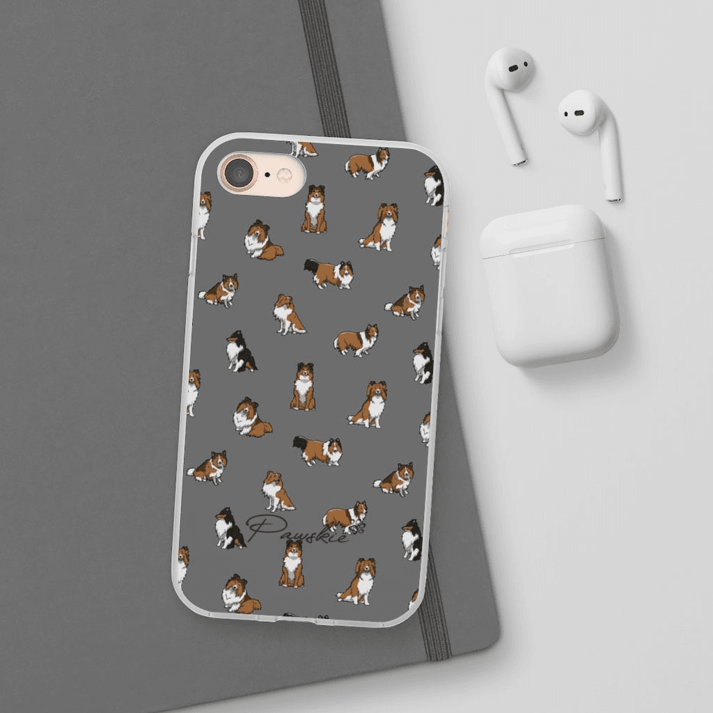 Shetland Sheep Dog - Flexi Phone Case