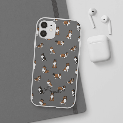 Shetland Sheep Dog - Flexi Phone Case