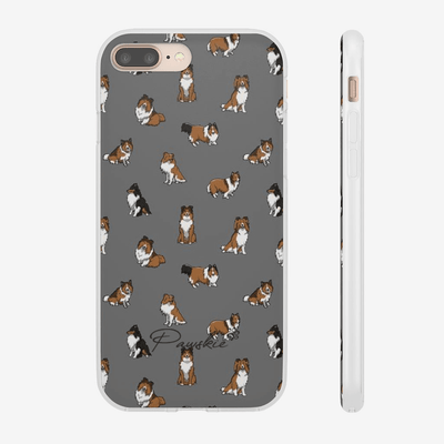 Shetland Sheep Dog - Flexi Phone Case