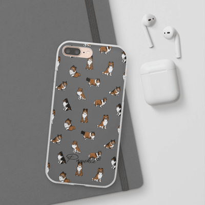 Shetland Sheep Dog - Flexi Phone Case