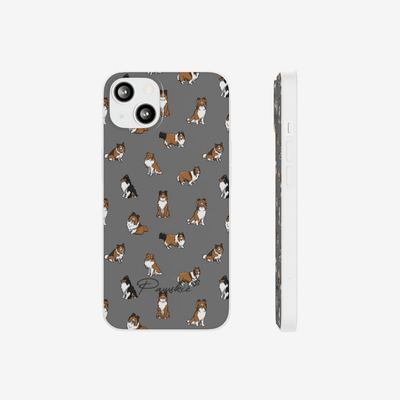 Shetland Sheep Dog - Flexi Phone Case