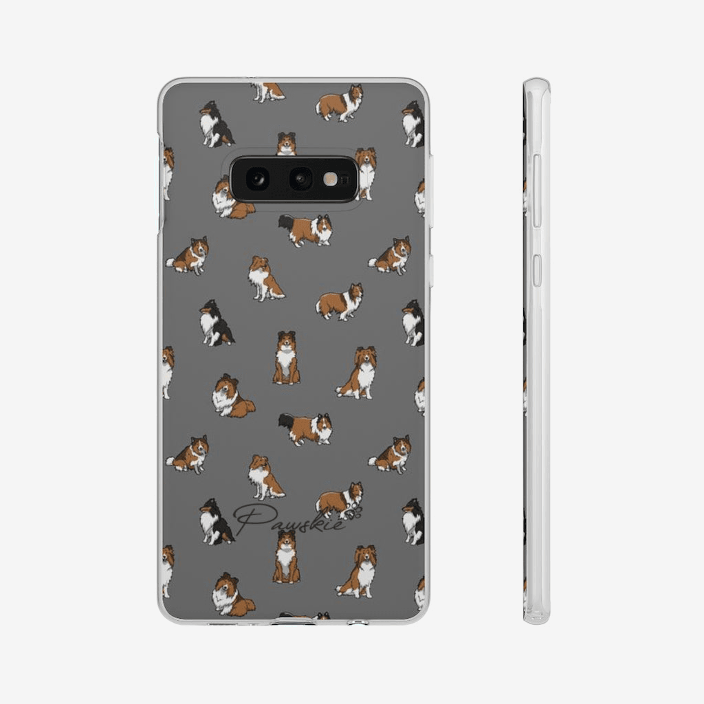 Shetland Sheep Dog - Flexi Phone Case