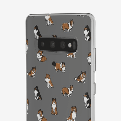 Shetland Sheep Dog - Flexi Phone Case
