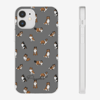 Shetland Sheep Dog - Flexi Phone Case