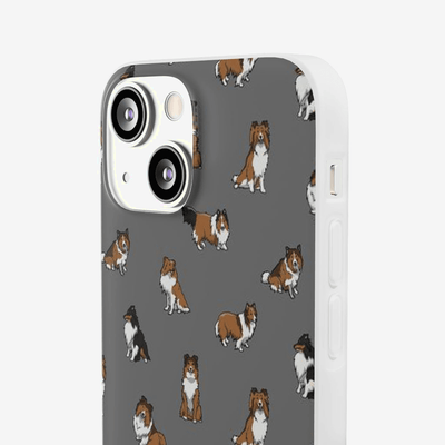 Shetland Sheep Dog - Flexi Phone Case