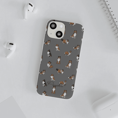 Shetland Sheep Dog - Flexi Phone Case