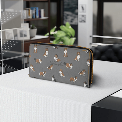 Shetland Sheep Dog - Zipper Wallet