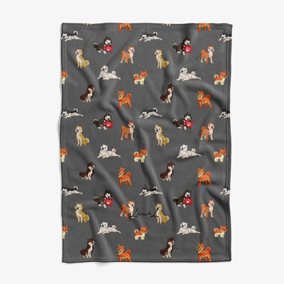 Shiba Inu - Comfy Fleece Blanket