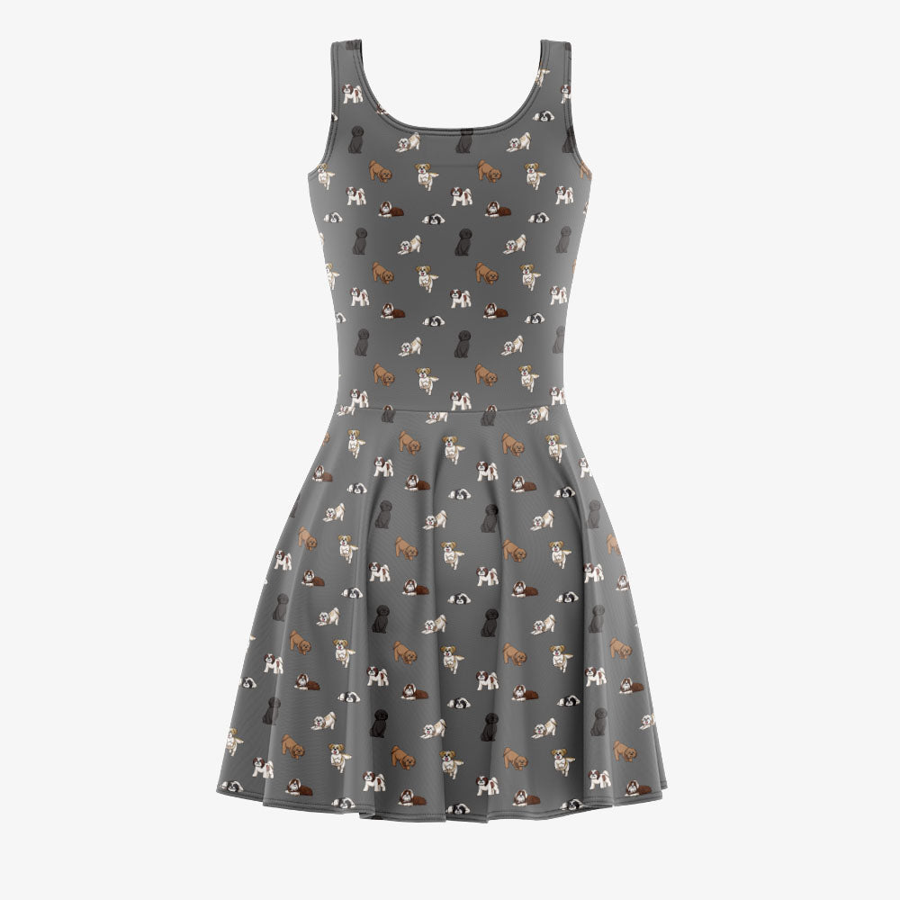 Shih Tzu - Skater Dress