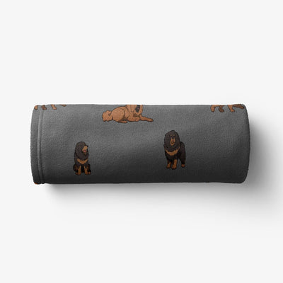 Tibetan Mastiff - Comfy Fleece Blanket
