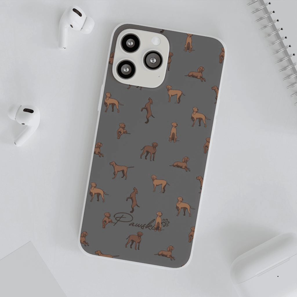 Vizslas - Flexi Phone Case