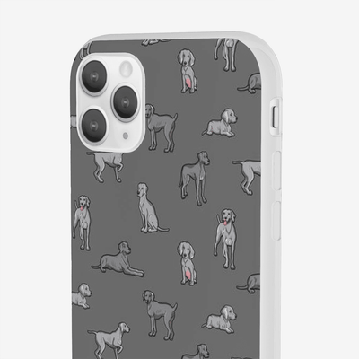 Weimaraner - Flexi Phone Case