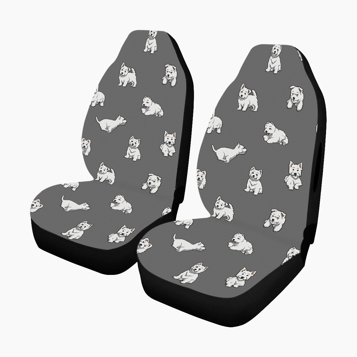 Westie - Pair of Car Seat Covers
