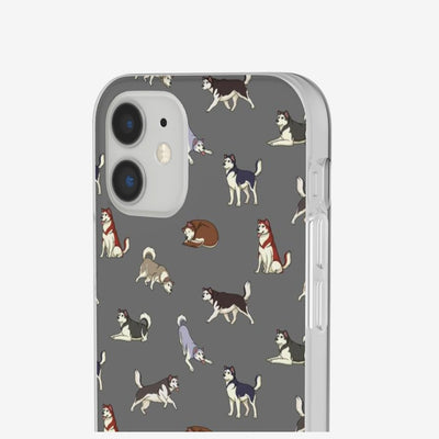 Husky - Malamute - Flexi Phone Case