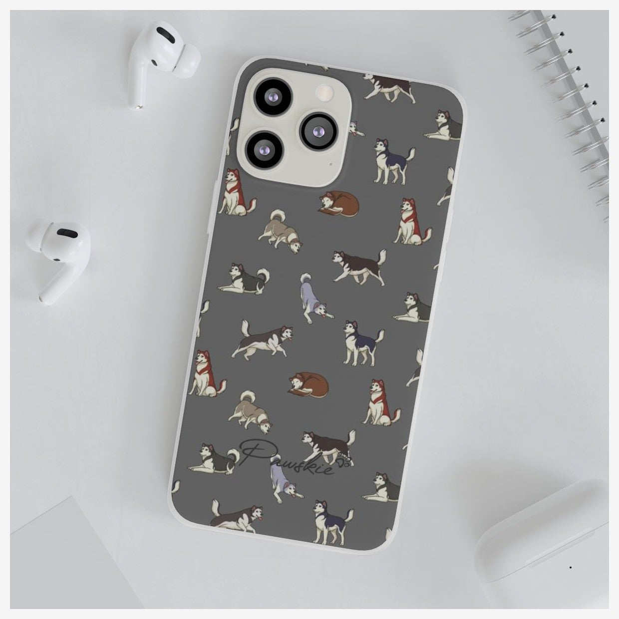 Husky - Malamute - Flexi Phone Case
