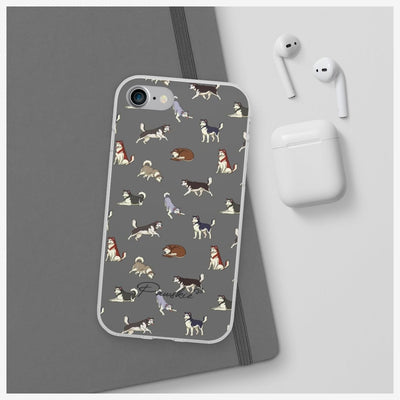 Husky - Malamute - Flexi Phone Case