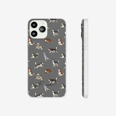 Husky - Malamute - Flexi Phone Case